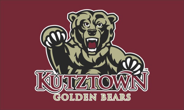 Kutztown University - Golden Bears 3x5 Flag