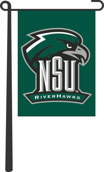 Northeastern State University - Riverhawks Garden Flag