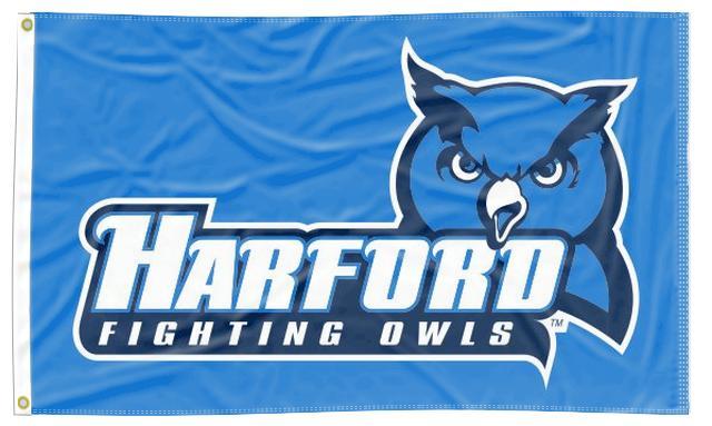 Harford CC - Fighting Owls Blue 3x5 Flag