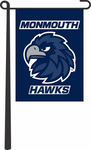 Monmouth University - Hawks Garden Flag