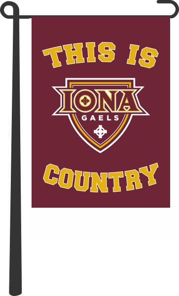 Iona College - This Is Gaels Country Garden Flag