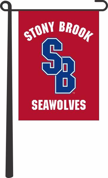 Stony Brook University - Seawolves Garden Flag