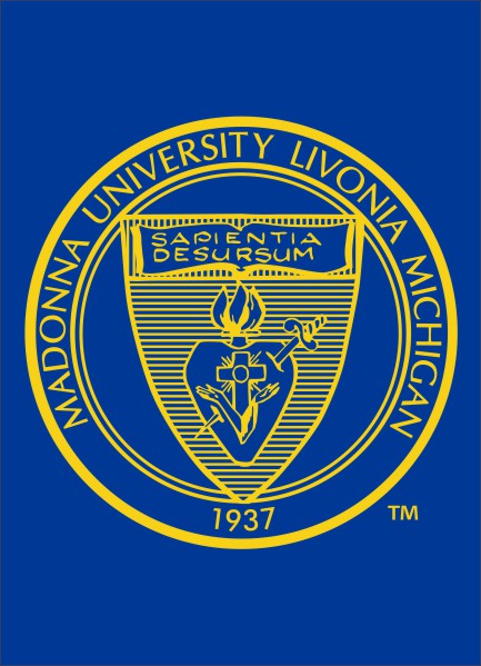 Madonna University - University Seal Garden Flag